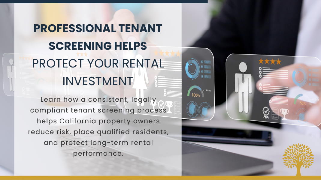 How Tenant Screening Protects Your California Rental Investment